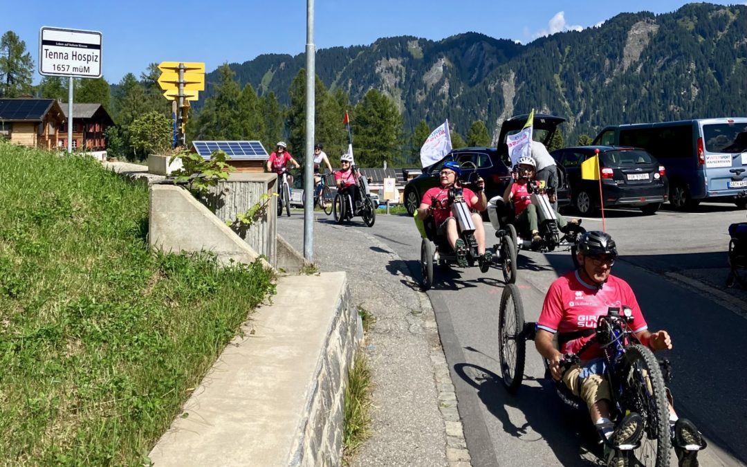 Giro Suisse 2024 – Bergpreis beim Tenna Hospiz